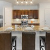 Well-lit kitchen with ample counter space